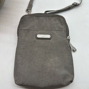 Baggallini Small Gray Crossbody Bag MCB7239K